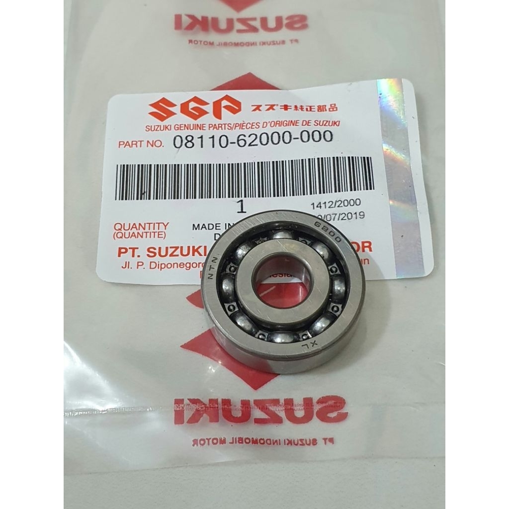 08110-62000-000 BEARING LAHER 6200 STUT KOPLING SUZUKI GSX S R