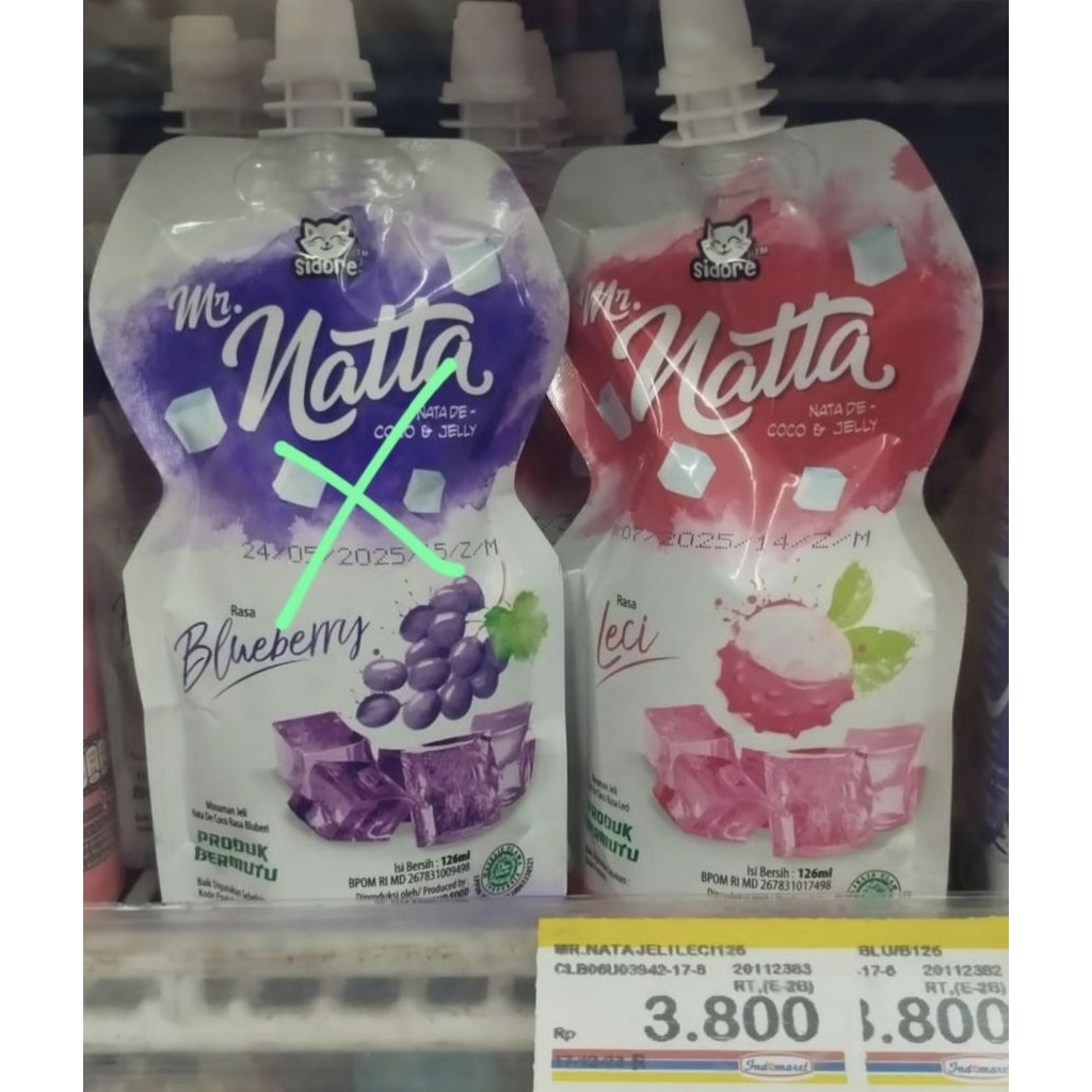 PAKET 5pcs Mr nata 126ml / nata decoco jelly