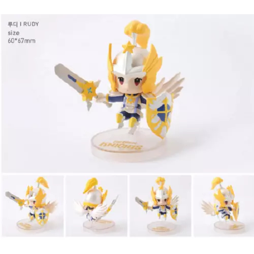 Action Figure Mini Rudy Seven Knights / 7 Knights Original Korea