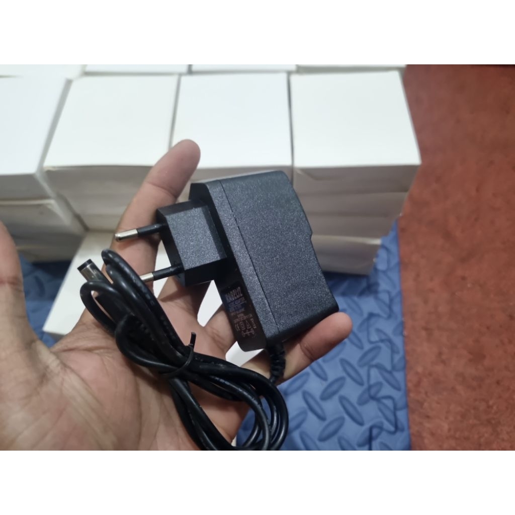 borongan 24pcs adaptor 12v 1-1,5 A new