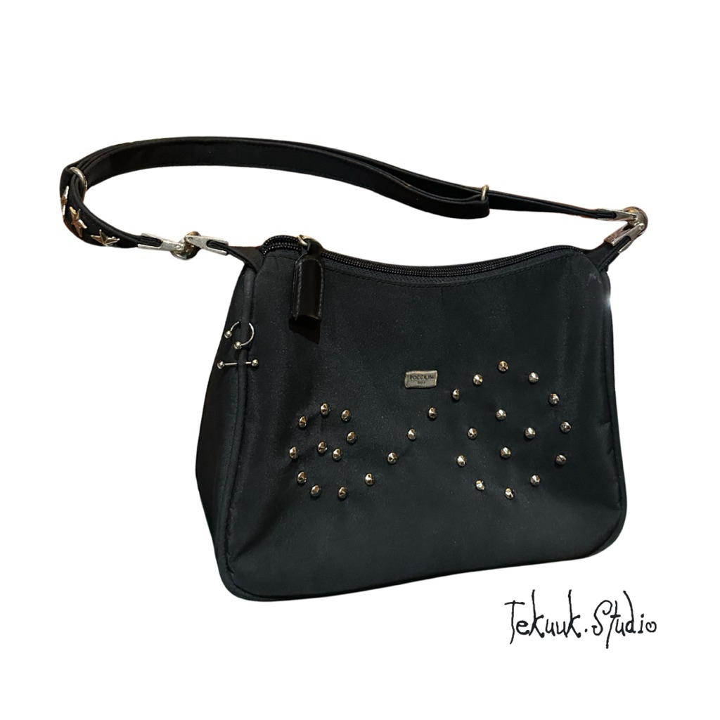 tas vintage y2k rework stud grunge retro shoulder bag