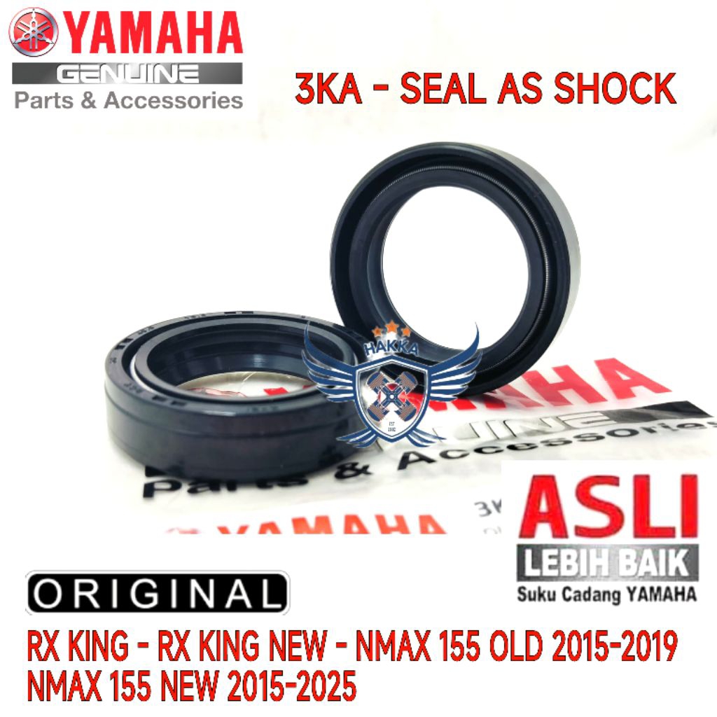 3KA/3HB ORIGINAL SEAL AS SHOCK YAMAHA RX KING, SEAL AS SHOCK YAMAHA RX-KING NEW, SEAL AS SHOCK YAMAH
