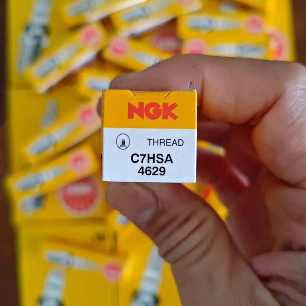 100% ORIGINAL NGK BUSI SPARK PLUG UNTUK SEMUA JENIS MOTOR BP5ES BP7ES BP7HS BPM6A CPR9EA-9 C7HSA CPR