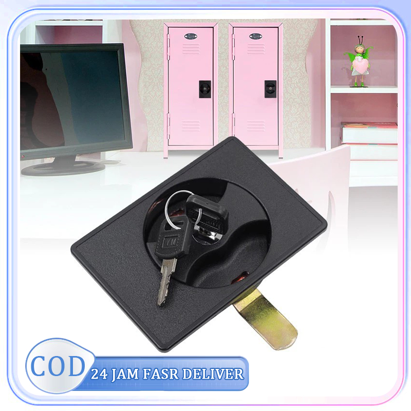 1pcs Kunci Lemari Besi Arsip Kunci Lemari Arsip Sliding Kunci Lemari Besi Rak Arsip