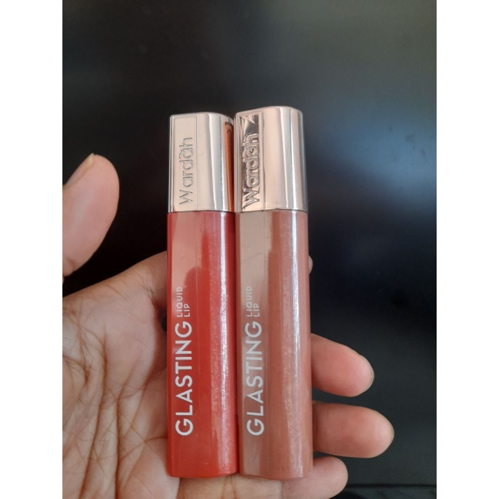Wardah Glasting Liquid Lipstick Lipstik Ombre