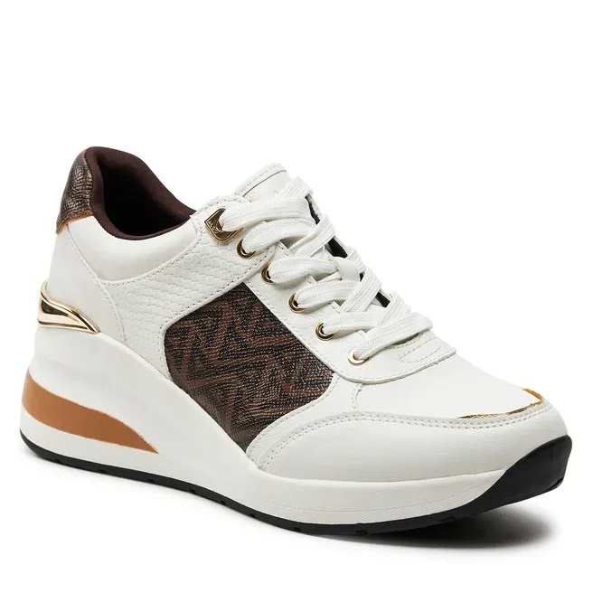 SEPATU SNEAKERS WANITA ALDO ICONISTEP FASHION ATHLETICS BROWN