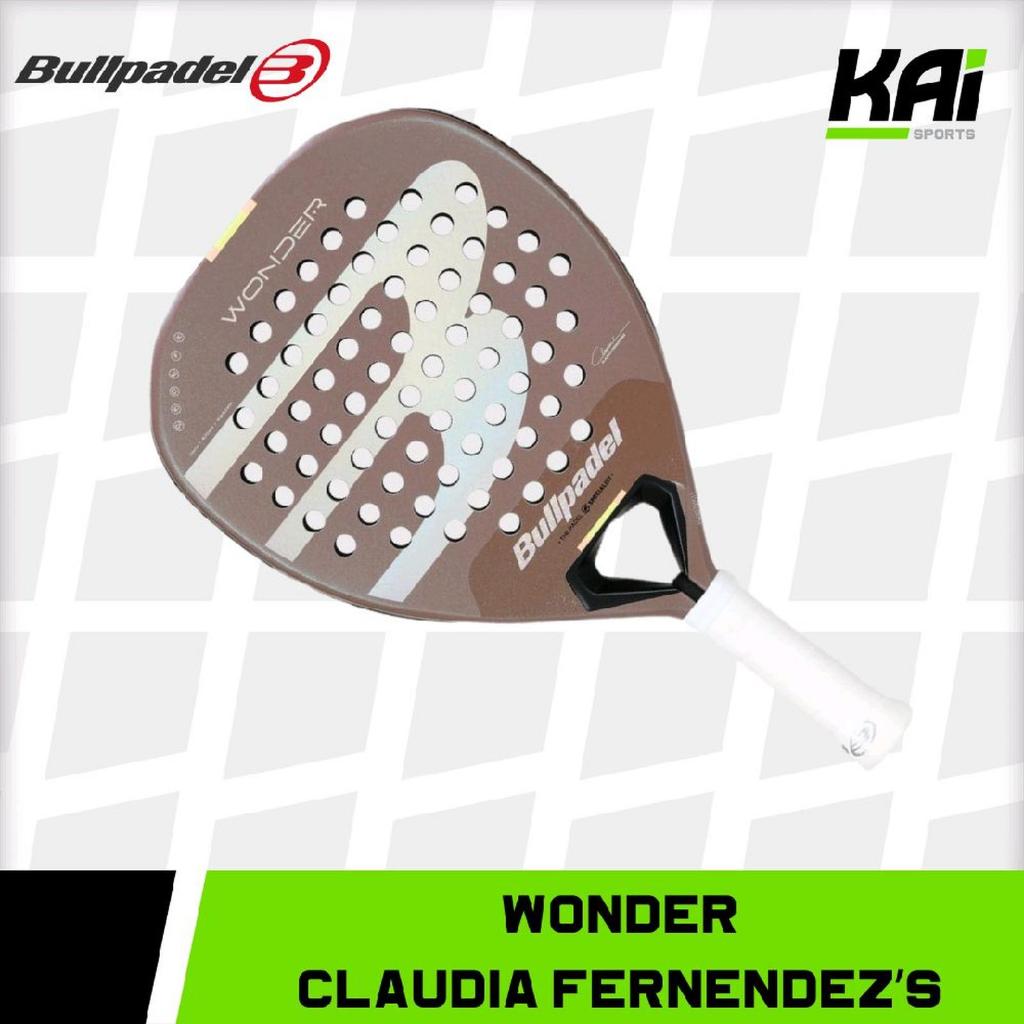 Raket Padel Bullpadel Wonder 26 - Claudia Fernandez - Hybrid Shape - Women Original Racket