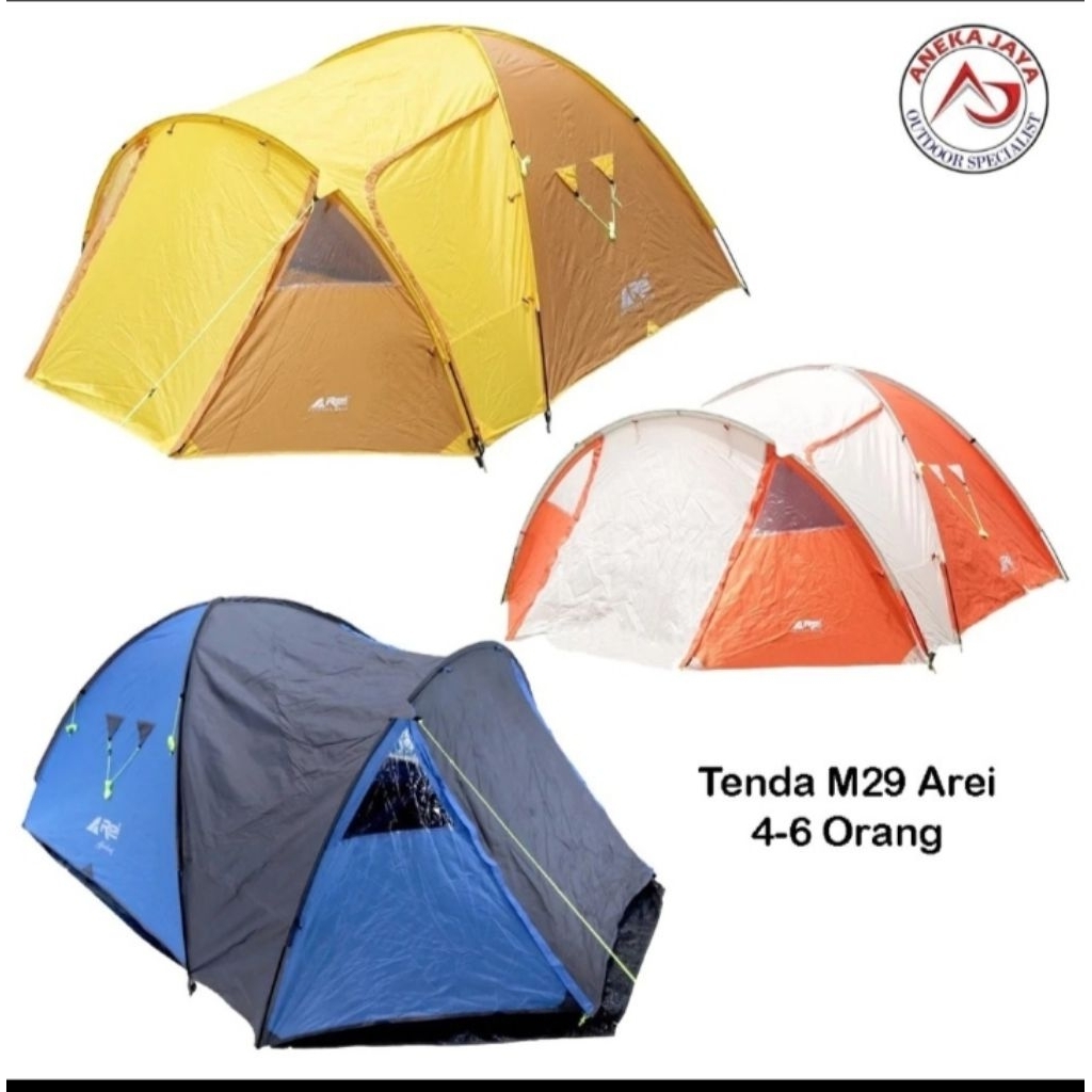 TENDA M29 AREI KAPASITAS 4 - 6 ORANG