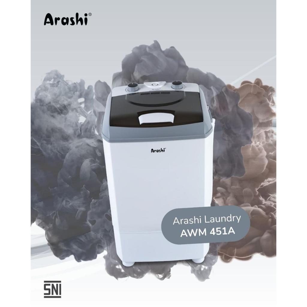 ARASHI MESIN CUCI PORTABLE AWM-451A