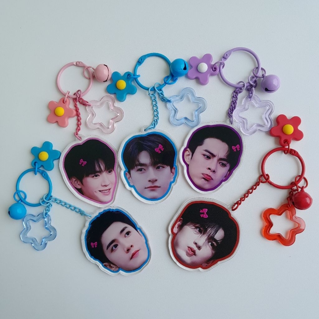 [READY] Keychain Akrilik Aktor China | Gantungan Kunci Akrilik Print UV | Chen Zhe Yuan | Linyi