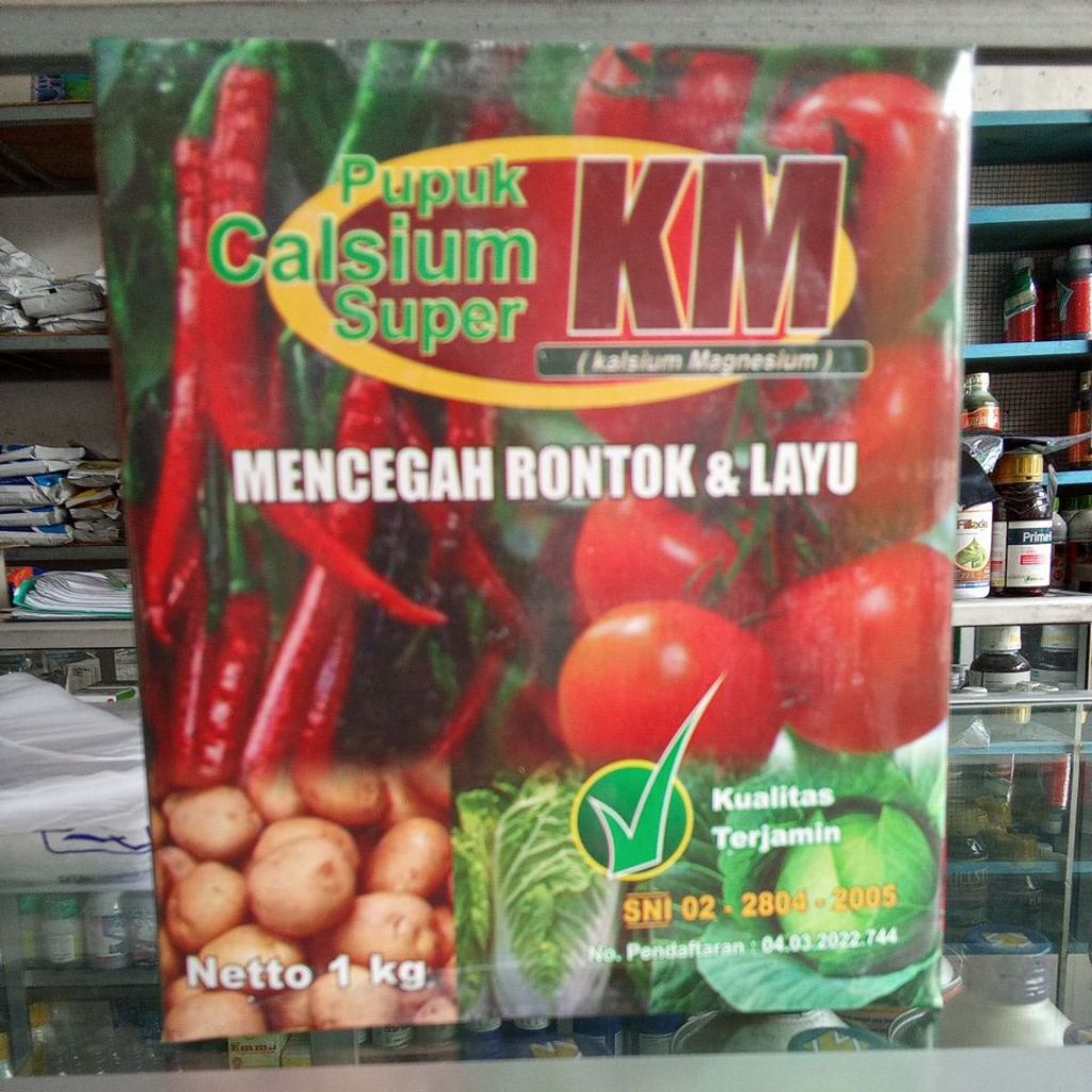 Pupuk CALSIUM Super KM (Kalsium Magnesium) 1kg