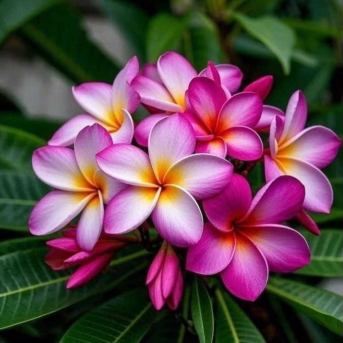 Pohon Kamboja bali bunga plumeria / Tanaman hias kamboja bali bunga plumeria