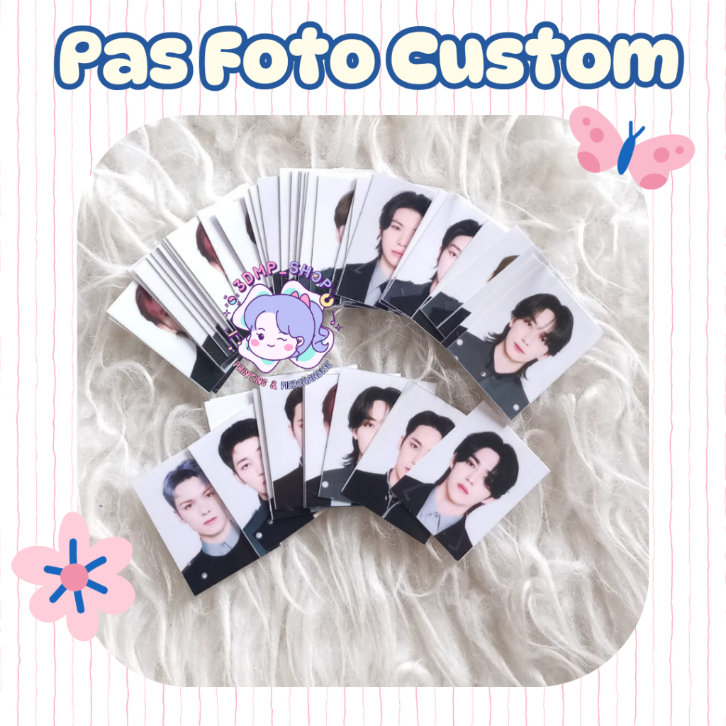 CETAK PAS FOTO CUSTOM 2x3 3x4 4x6
