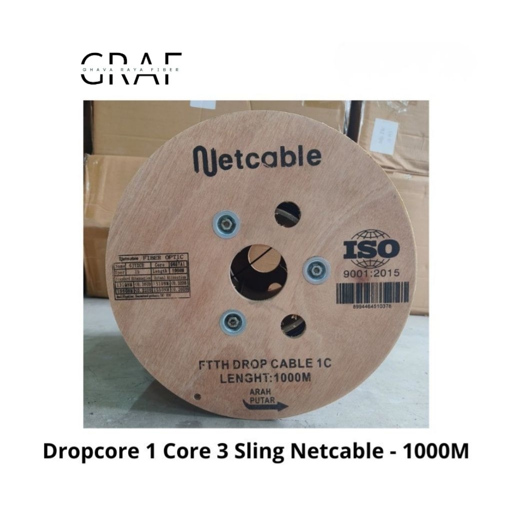 Dropcore 1 Core 3 Sling Netcable - 1000M