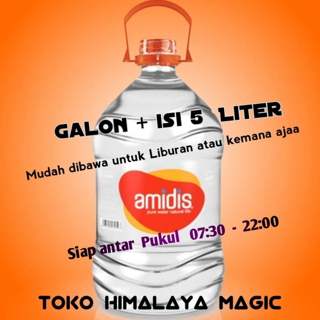Amidis galon 5 Liter