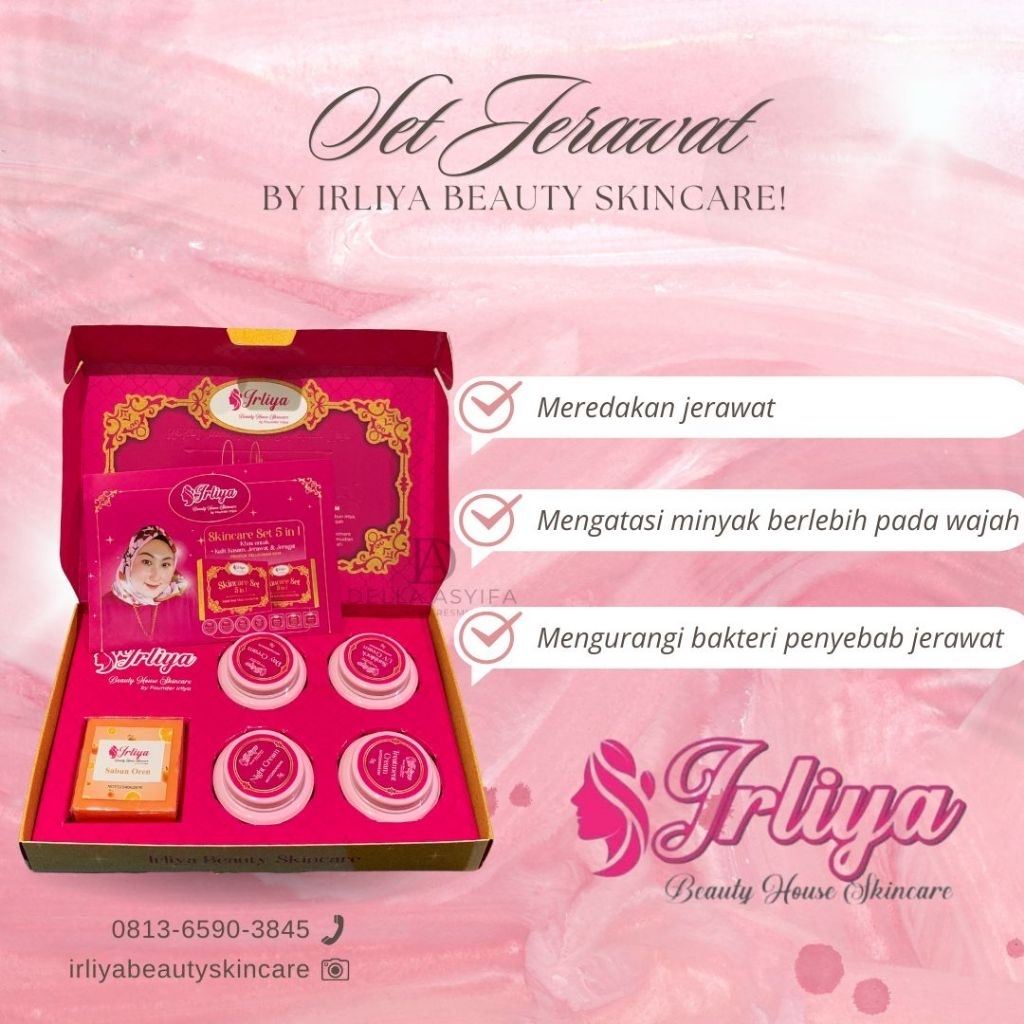 IRLIYA BEAUTY SKINCARE (SET JERAWAT) 100% ORIGINAL MALAYSIA
