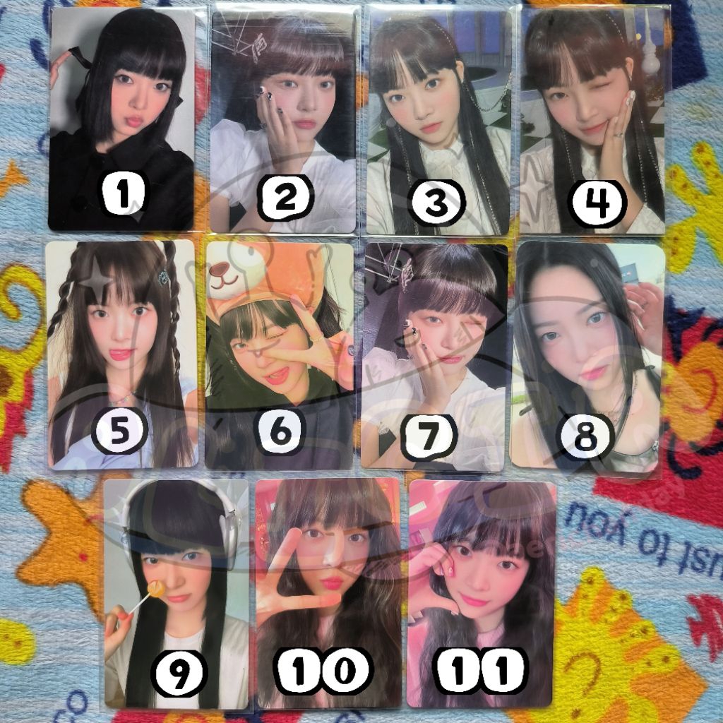 PC PHOTOCARD KAZUHA LE SSERAFIM