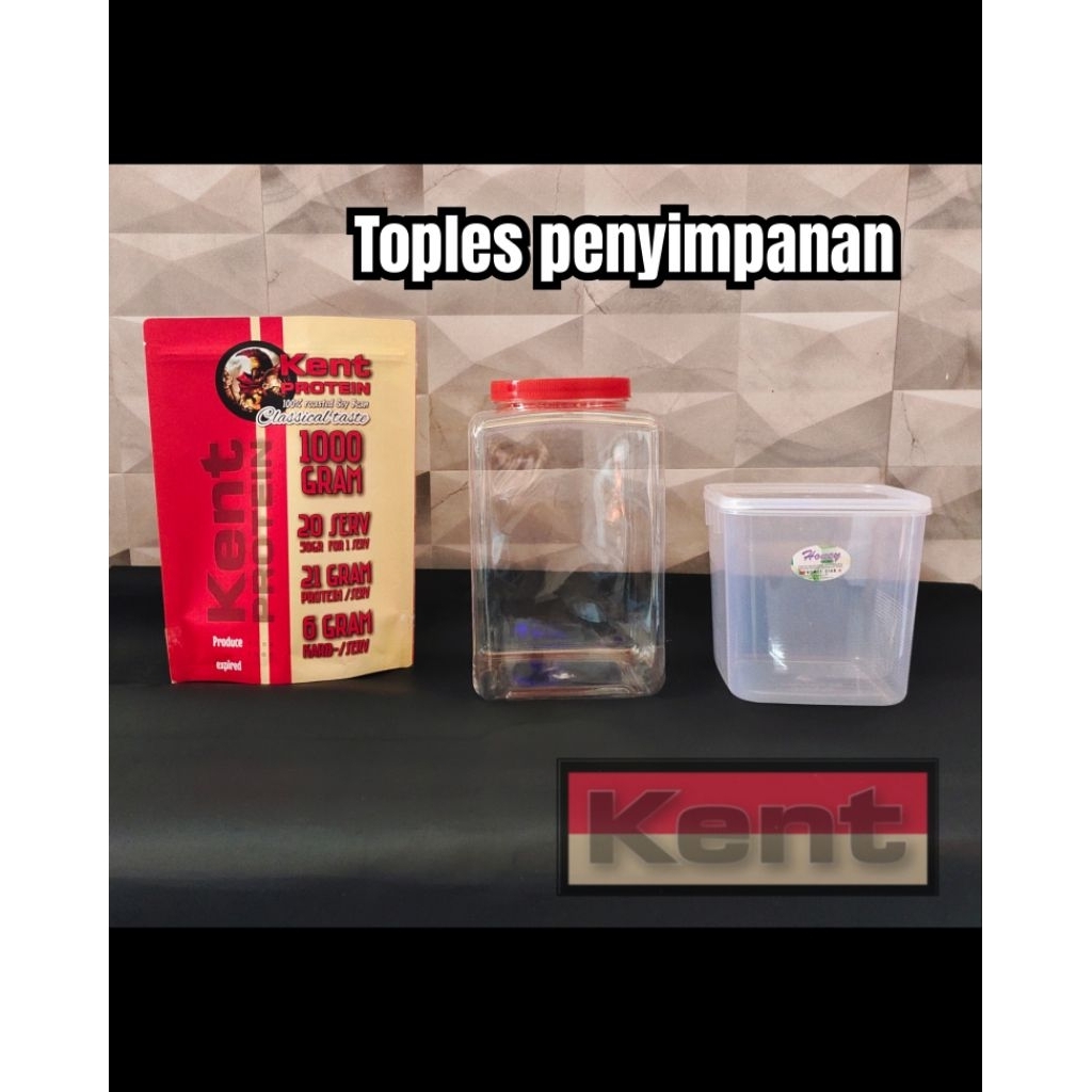 Toples Whey protein wadah Kent PROTEIN.