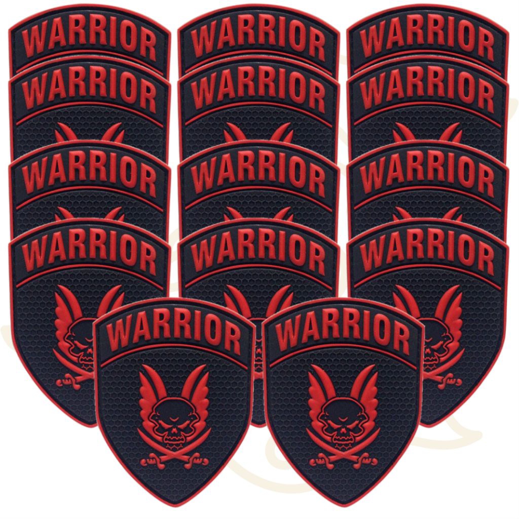 Patch Rubber Velcro Custom Bandung