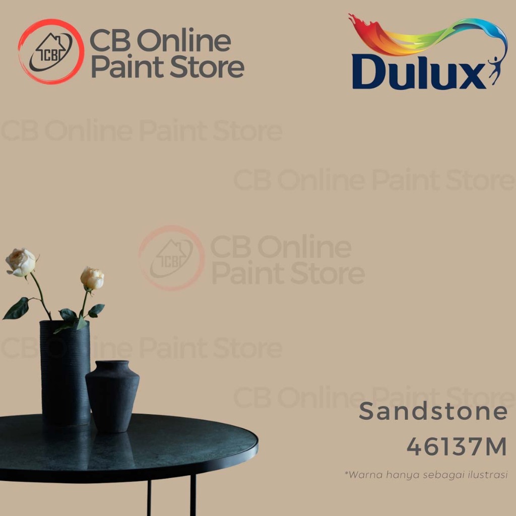 CAT TEMBOK DULUX - SANDSTONE 46137M - GALON