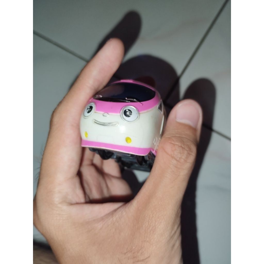 Mainan Kereta Titipo Pullback (Genie/Kereta Pink)