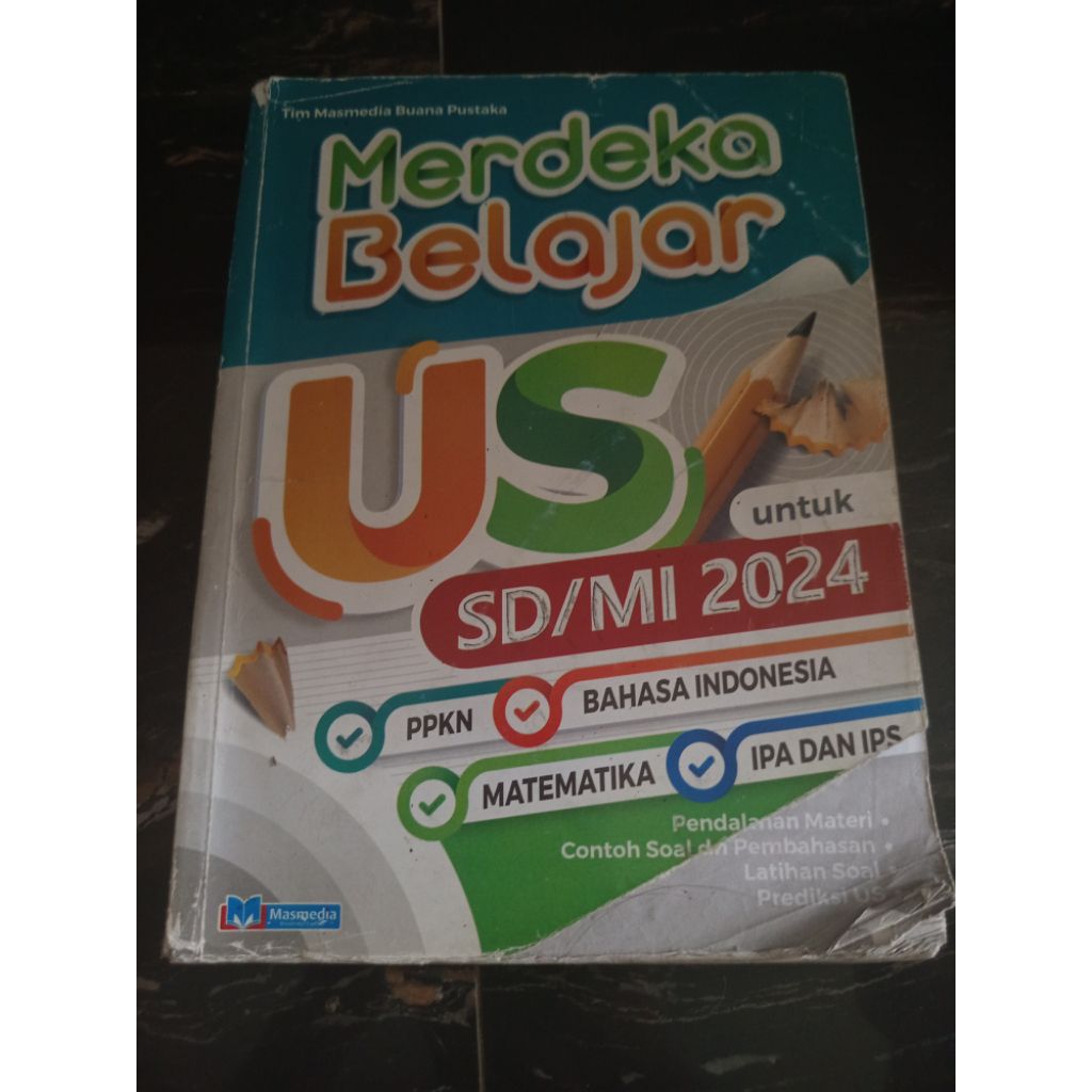 Buku bekas kurikulum merdeka.    merdeka belajar. US untuk sd/mi  2024