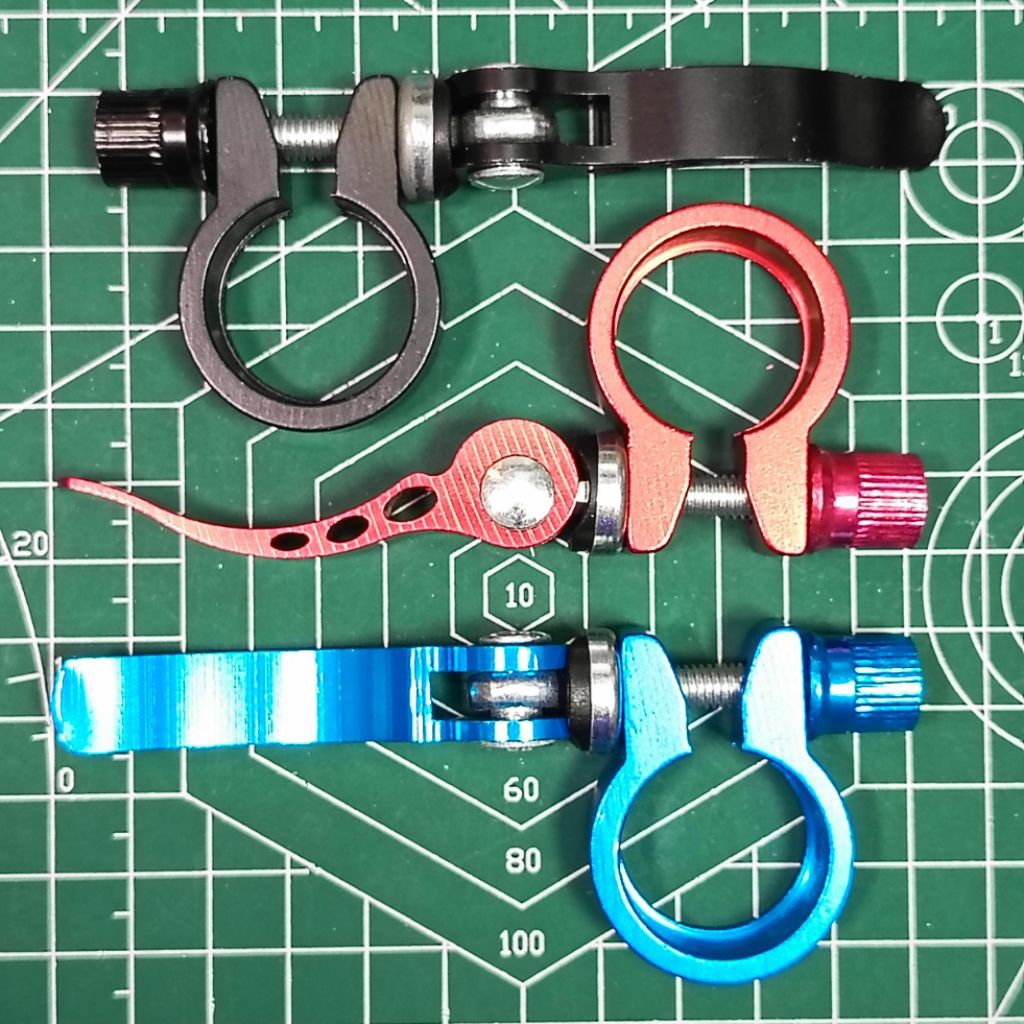 Seat Clamp / Seat Clamp Sepeda / Pengunci Sadel Sepeda 25,4mm Merk Atlantis Warna