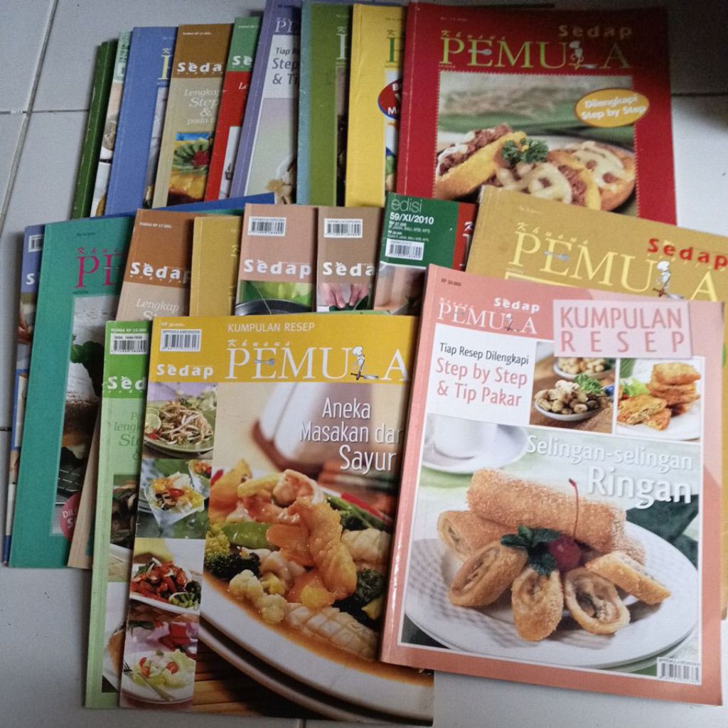 Majalah sedap khusus pemula