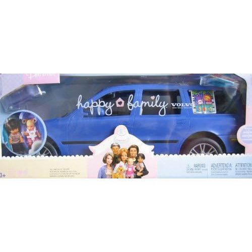 Barbie Happy Family VOLVO Vehicle VAN - Volvo V70 SUV w Hatch Back (Opens/Closes), Car Seats & SOUND