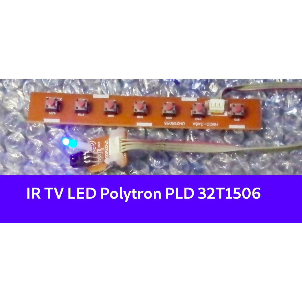 Tombol Menu - IR Sensor Remote TV LED Polytron PLD 32T1506