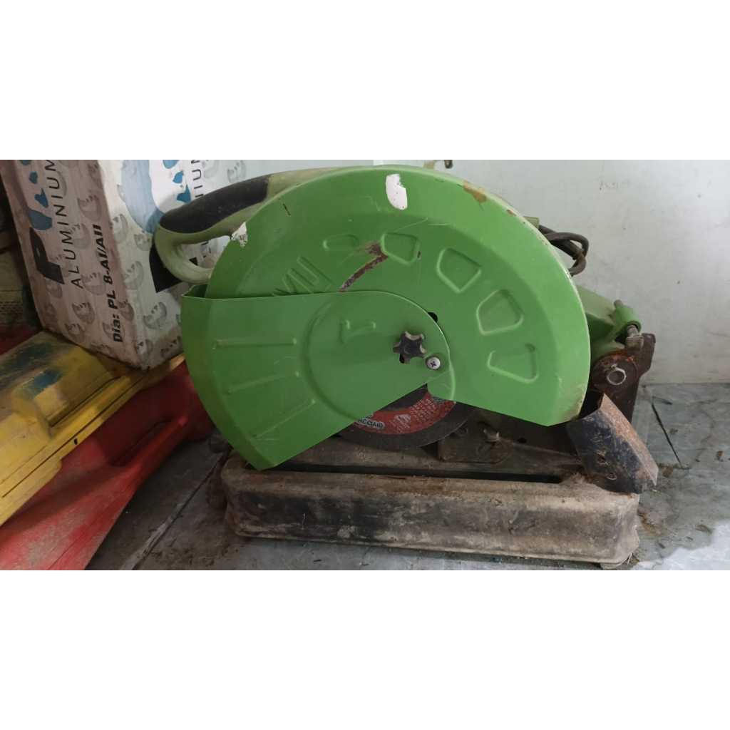 Mesin Gerinda duduk ( Cutting Wheel) | Merk Ryu Uk.14 Inchi | Bekas | Baik | Harga Miring