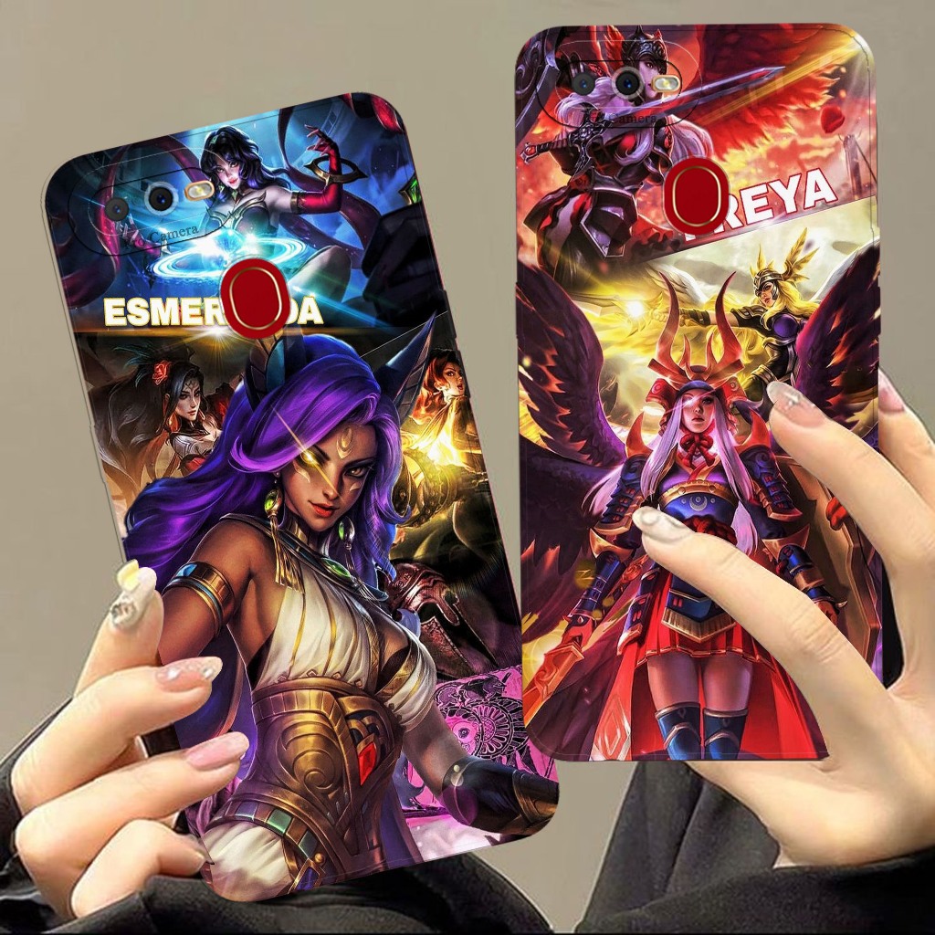 Softcase Untuk Oppo A5S/A7/A12/A11K/F9 - Softcase Gambar Fashion Printing { M0BIL3 L3GEND New } - Pe