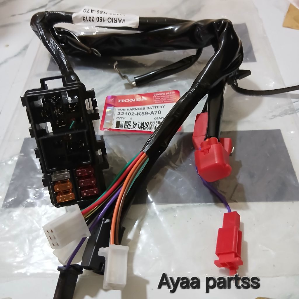 KABEL AKI VARIO 150 2019 KABEL BATRE SET BOK SIKRKNG VARIO 125 LED VARIO 150 2019 K59