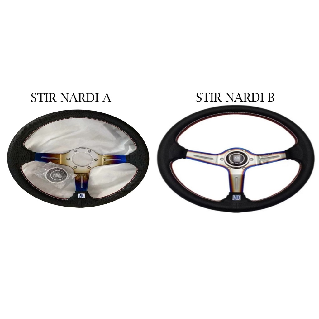 Nardi Stir 14 inch Burntip Stir Nardi Titanium Steer Nardi Warna Titanium Stir Celong Warna Titanium