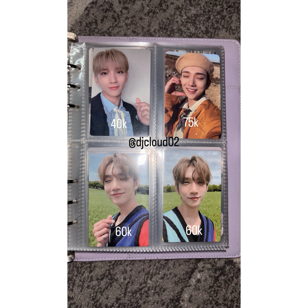 photocard joshua face the sun baret an ode the poet