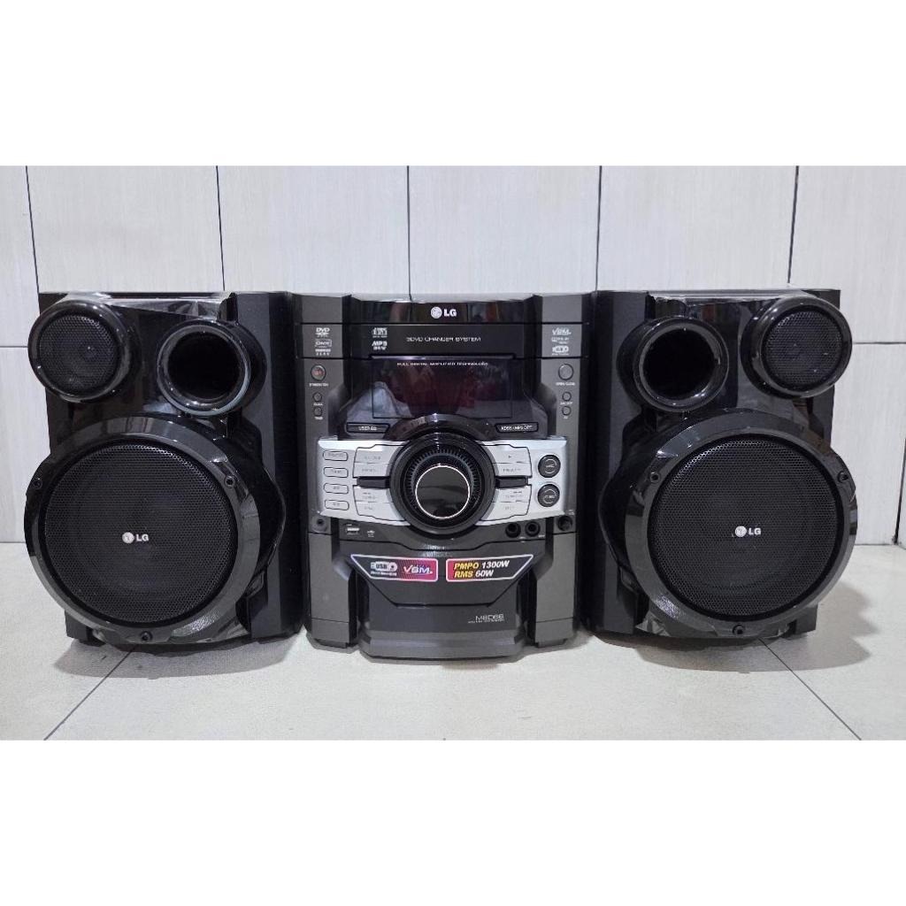 Big compo Hifi LG MBD66 CD / DVD 2.1 bass blast usb Bagus lagu music player second bekas masi bagus 