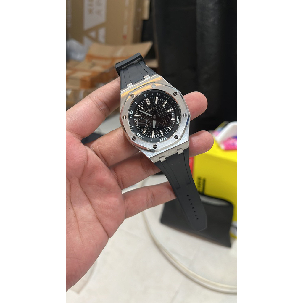 Casio G-Shock GA-2100 Original custom Black Dial