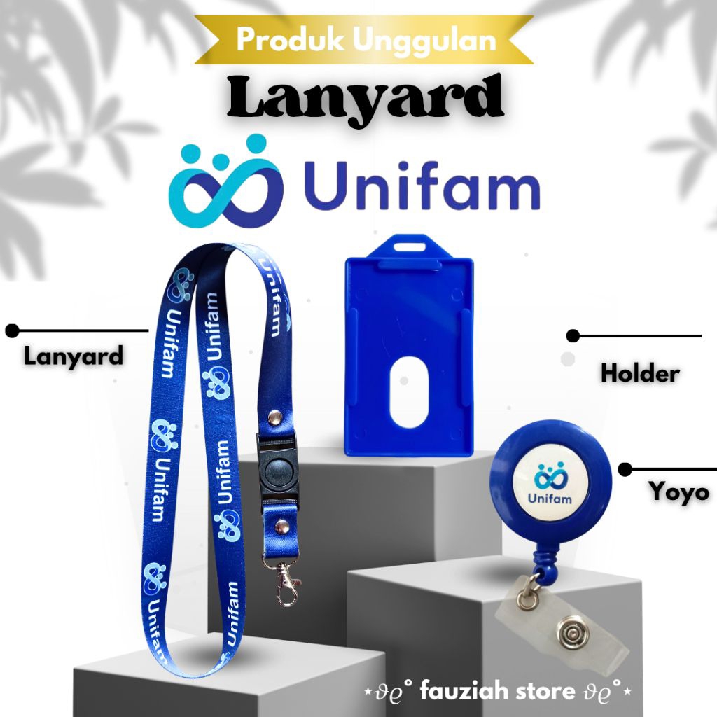 READY TALI ID CARD UNIFAM / LANYARD UNIFAM TERMURAH