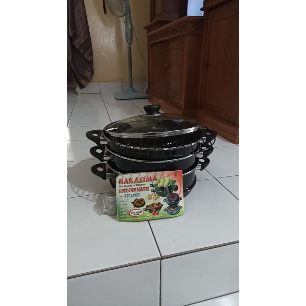 HAKASIMA SUPER OVEN ROASTER+STEAMER