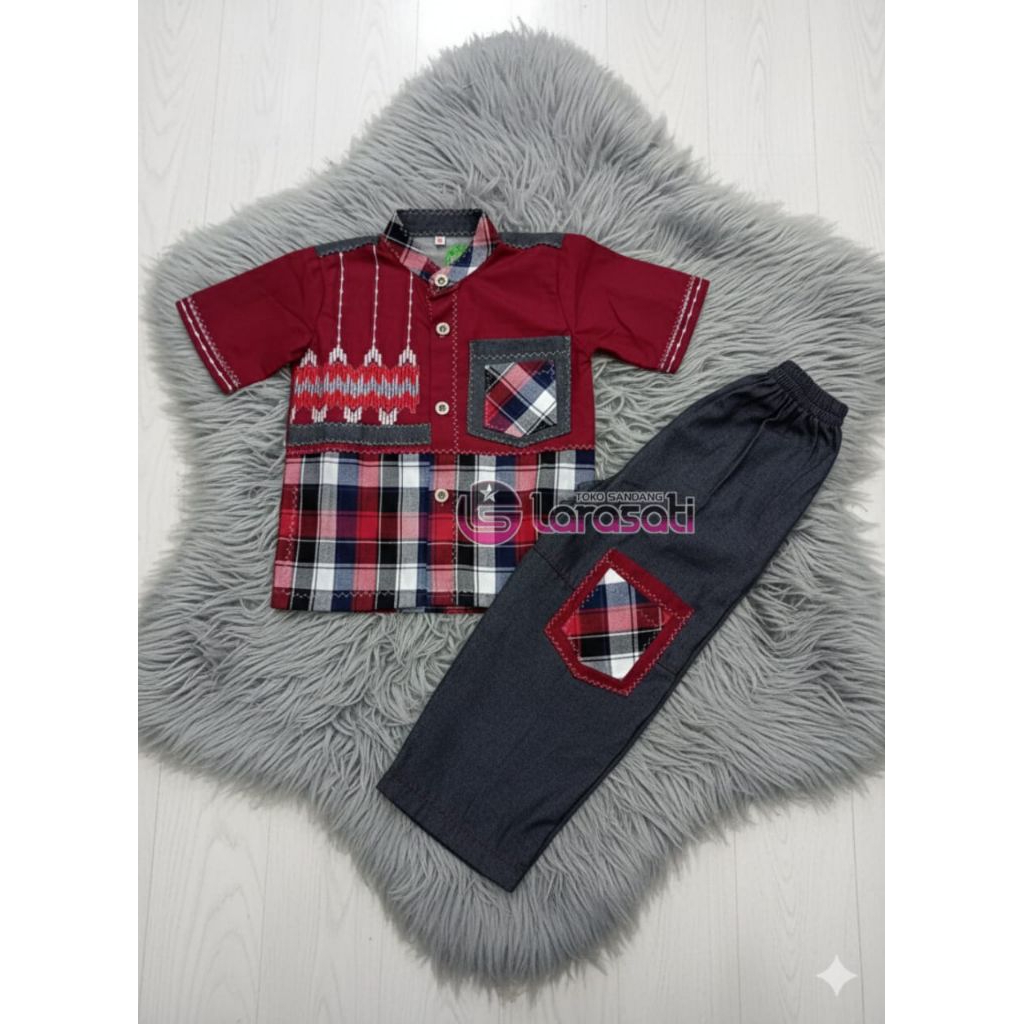 Baju Taqwa Setelan Anak Laki-laki/ Baju Taqwa Setelan SHB WR