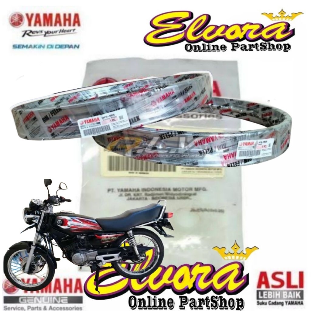 Velg DID 160.18 depan belakang yamaha Rxking RxK Original