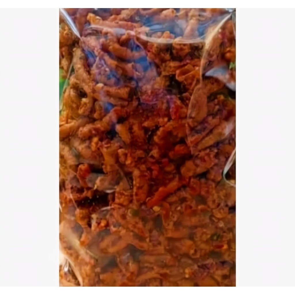 USUS AYAM Pedas Daun jeruk 500gr Usus Krispy 1kg daun jeruk Usus Krispy daun jeruk Usus Pedas daun j