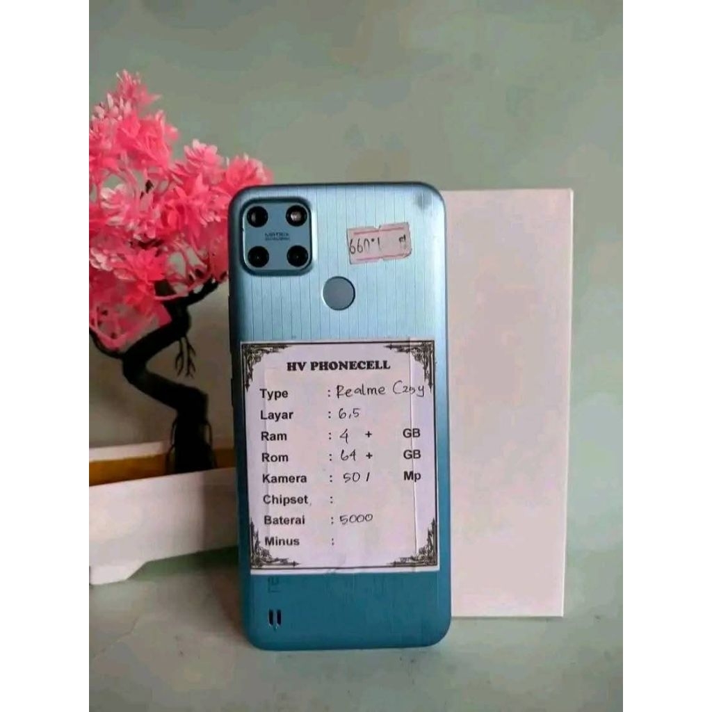 Realme C25y Ram 4/64gb
