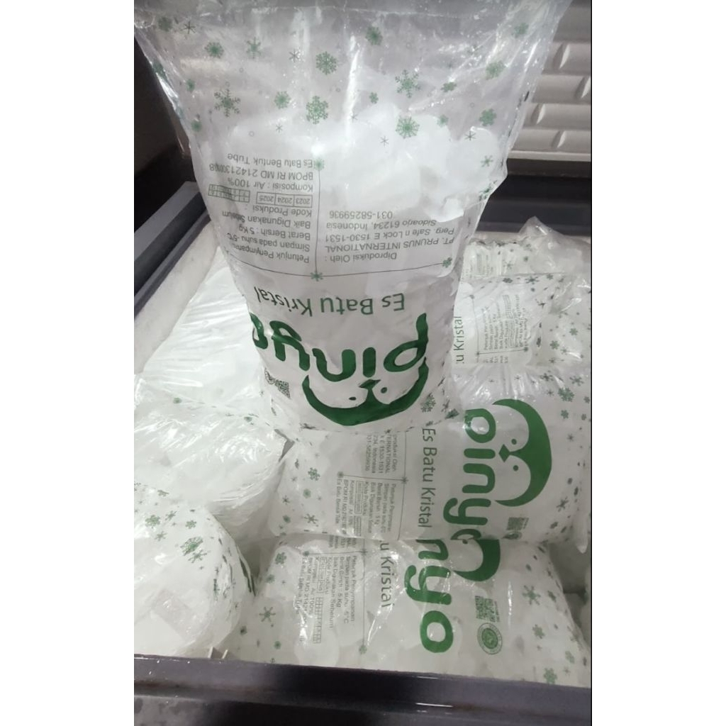 Es Batu Kristal 5 Kg - Sudah BPOM dan Halal