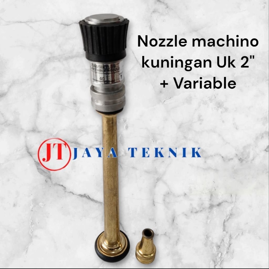 Nozzle Pemadam Kebakaran Machino Uk 1.5 inch + Variable kepala nozzle