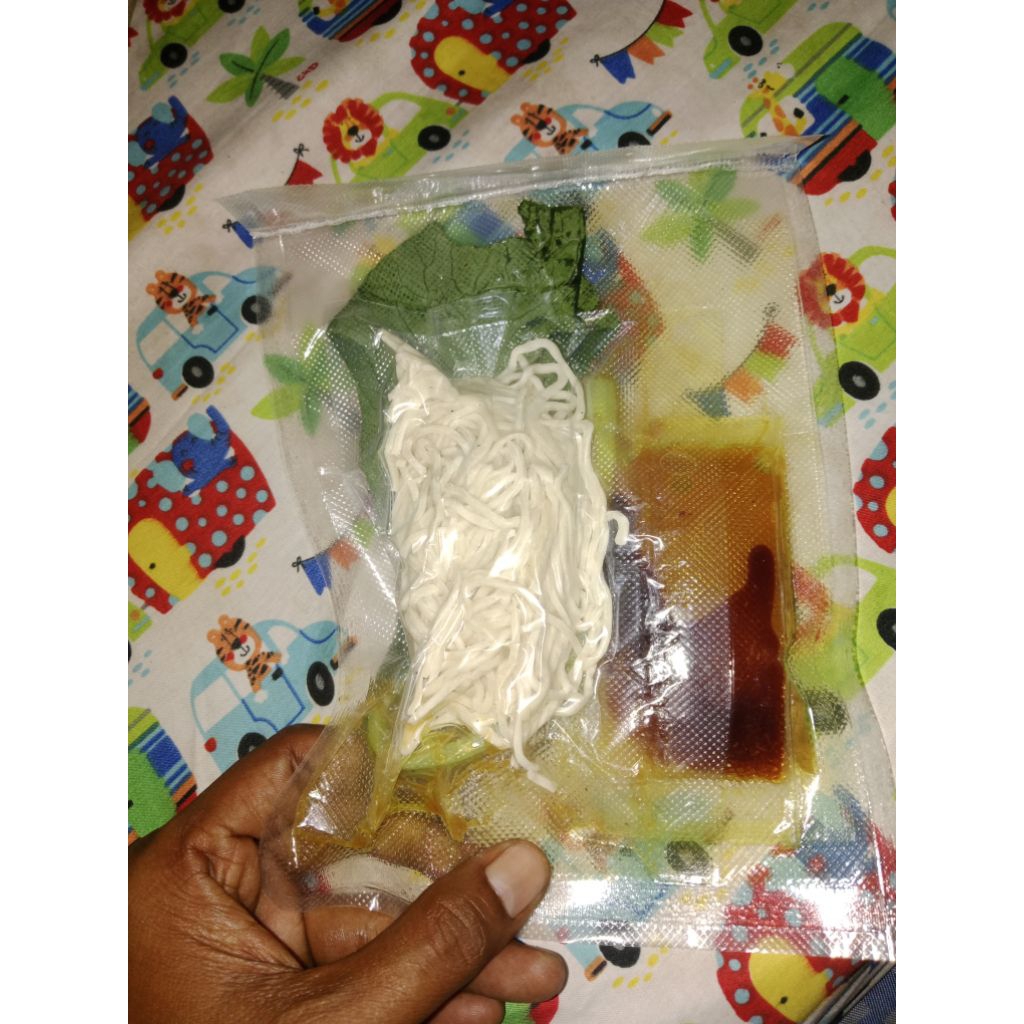 mie ayam instan, mie ayam frozen food, bebebas dari pengawet hanya di fakum