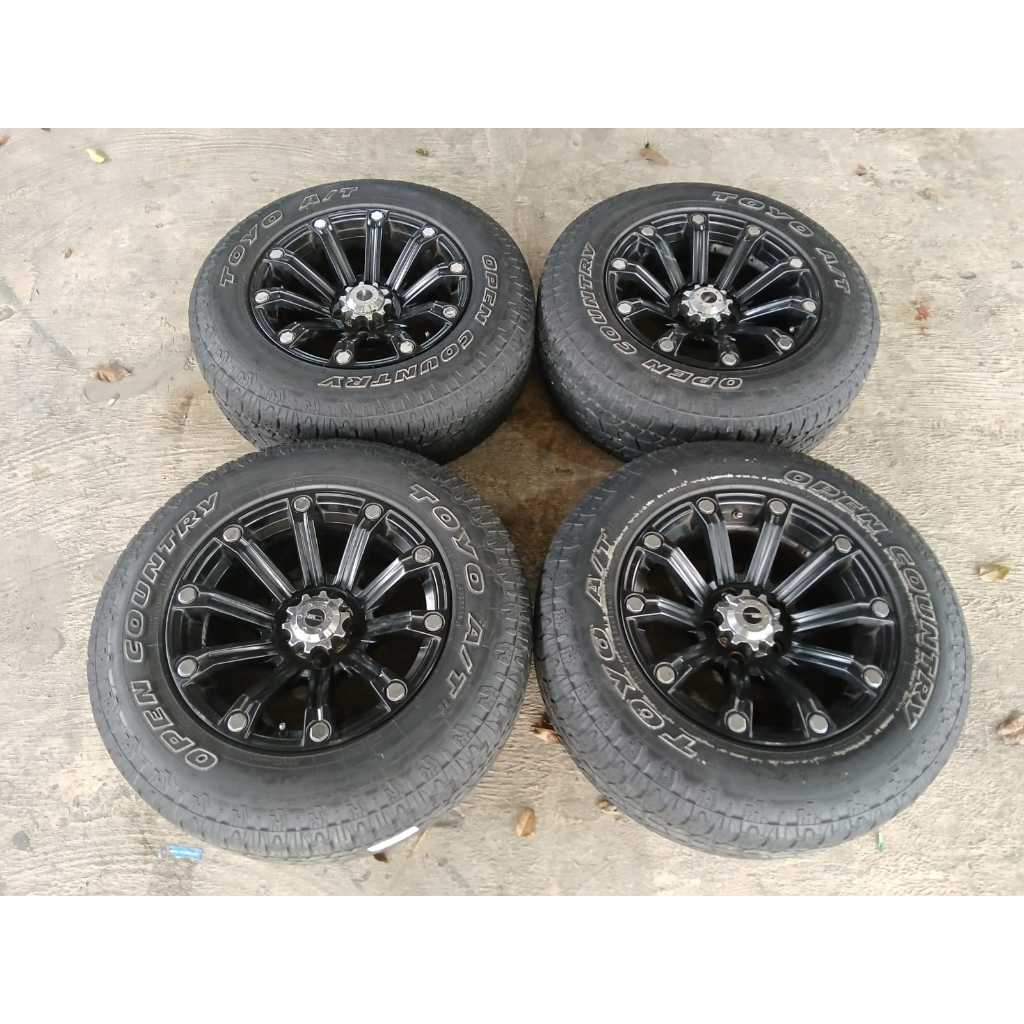 Velg Bekas Aman HSR JT67 Ring 16 5x114,3 Ban BONUS | Xpander Innova Rush Terios Taruna Kuda