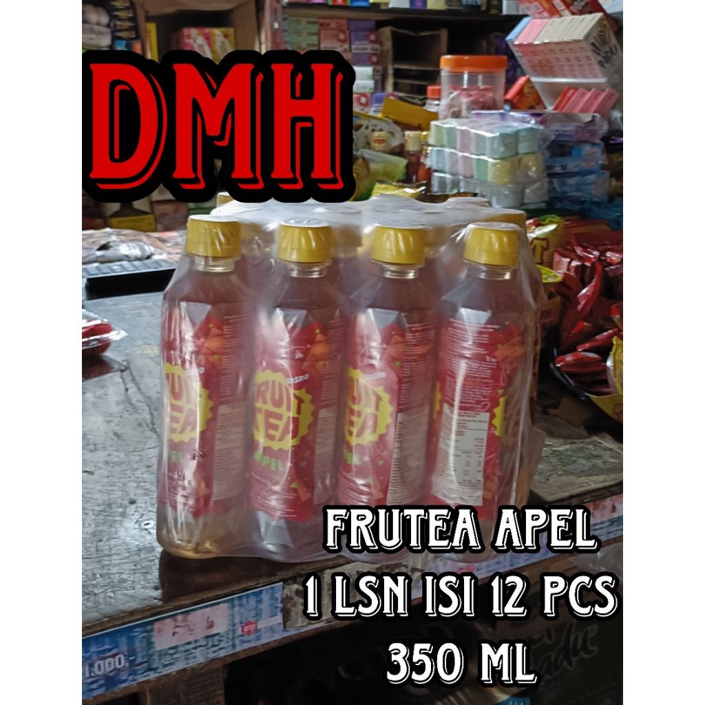 minuman Tea frutea rasa apel 350l 1 lusin isi 12