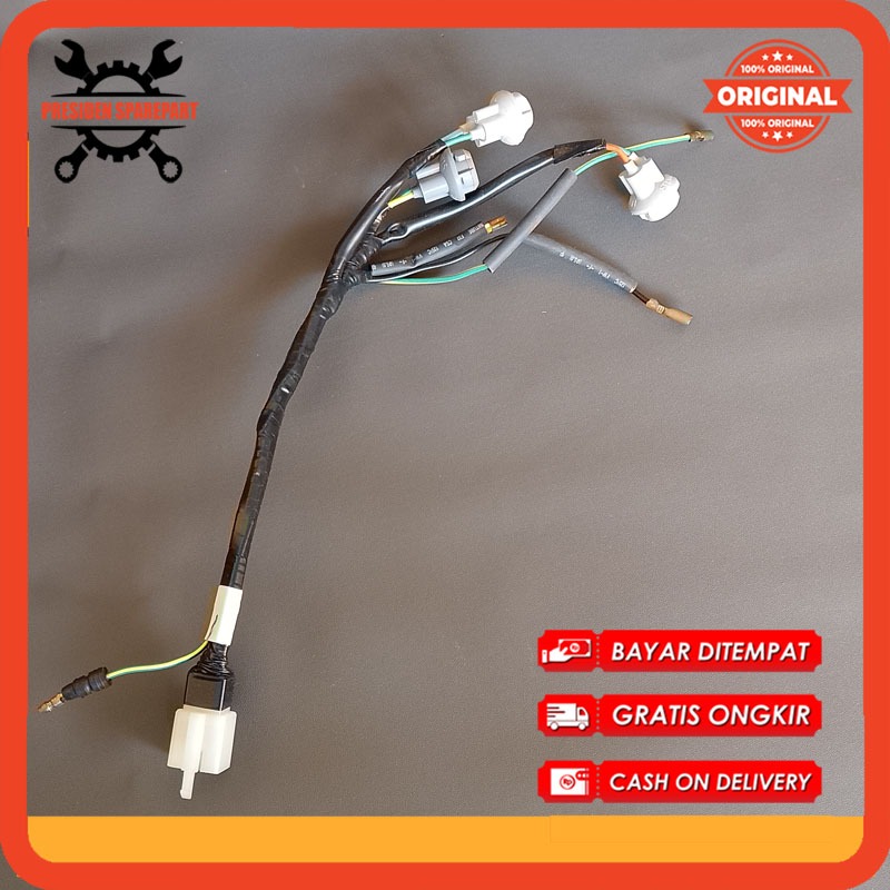 FITING PITING SOKET SOCKET LAMPU BELAKANG SUPRA X 125 FI ORIGINAL