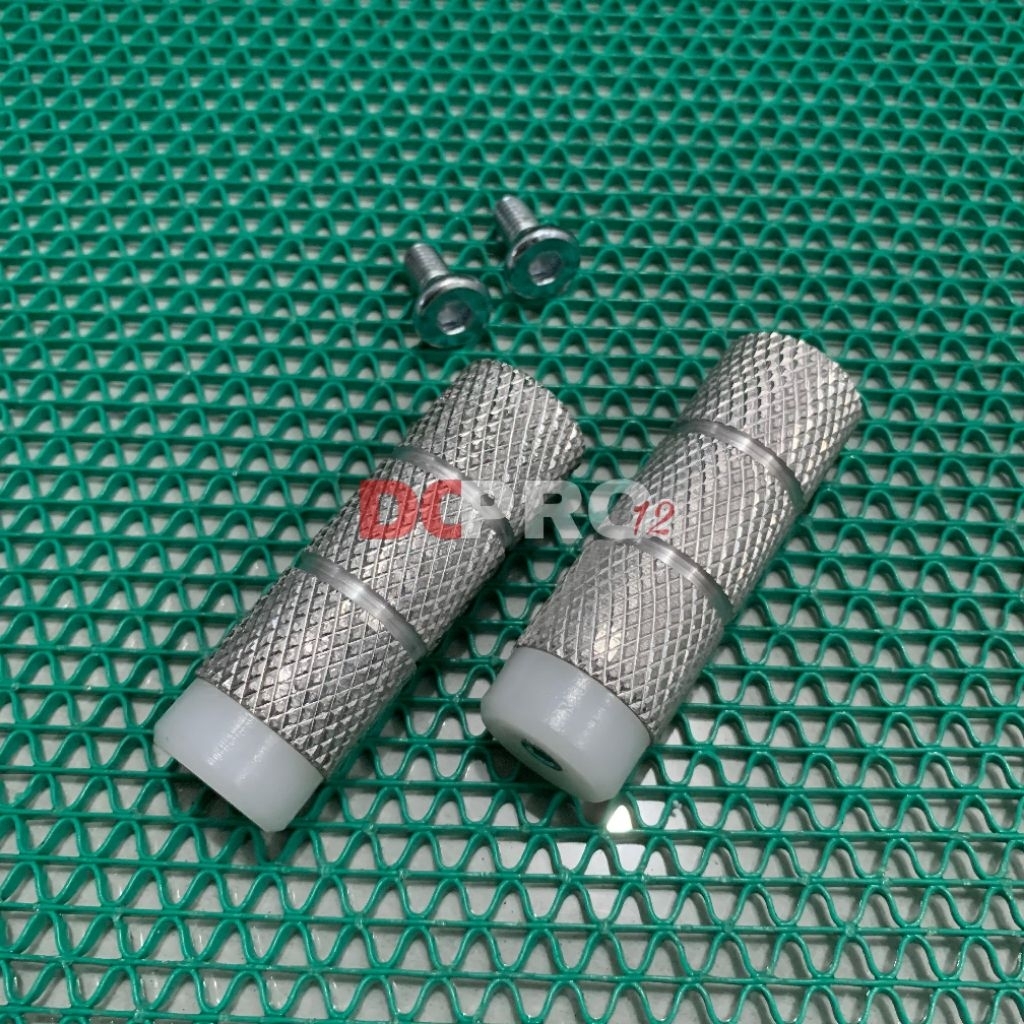 Jalu pijakan underbone drat 12 model teflon